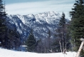 View of Snow Covered Mountain
