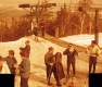 Skiers on Top of Mountain
