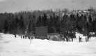Base Station Alpine Lift Hogback Mt. Ski Area 