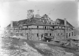 Everett Mansion - roof almost complete