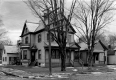 Three story wooden-frame house