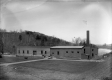 Hill behind a factory