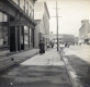 Woman on a sidewalk