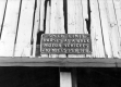 Sign Over Covered Bridge