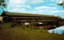 Covered, Double Lane Bridge