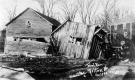 Damaged barns in Milton