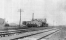 Whiting Creamery, north of the Railroad Depot