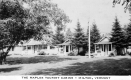 The Maples Tourist Cabins Postcard