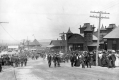 Crown of People Along Lake Front