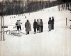 Spectators at the Dutch Hill Ski Resort