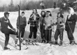 Ski Instructor and Pupils