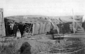 Collapsed Wooden Hangar