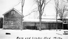 Barn and Lumber Shed