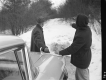 Two men with a map