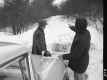 Two men with a map