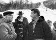 U.S. Senator George Aiken at Ski Mountain