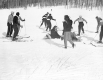 Ski Patrol Practicing