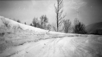 Snow on Route 9