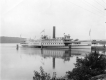Docked steamboat