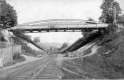 Bridge and railroad tracks