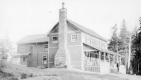 Wooden-frame building