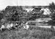 Women at a train accident