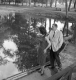 Couple by a Park Pond