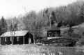 Spring House and Bridge, Clarendon Springs Hotel