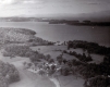 Aerial shot of Estate on the Lake Champlain