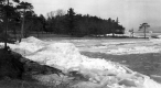 Ice on Burlington Harbor
