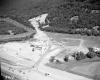 Highway construction with aggregate quarry