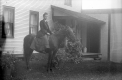 Helen (Nash) Henley on a horse