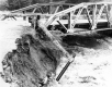Washed out road and bridge