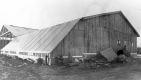 Wooden barn