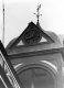 Clock and weathervane