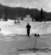 Skiers on Ski Trail
