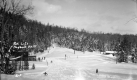 Skiers on Hogback Mountain