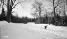 Skiers on Hogback Mountain