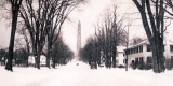 Battle Monument in Winter