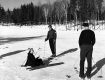 Sepp Ruschp Ski School Instructor and 2 Pupils