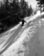 Skier Down Lift Line 