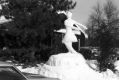 Winter Carnival Snow Sculpture - Ballerina 
