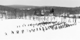 Skiers at Race Time