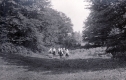 Six Ladies Riding on Horseback