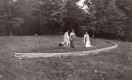 Three Men Dressed in Roman Garb at Bennington Pageant