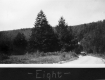 Dirt road and automobile