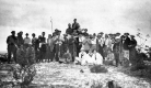 Group of Individuals on a Mountain