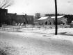 b]Building and church in the winter