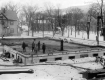 Construction on a snowy day