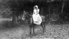 Woman on Horseback at Bennington Pageant